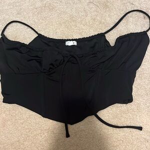 Garage going out top